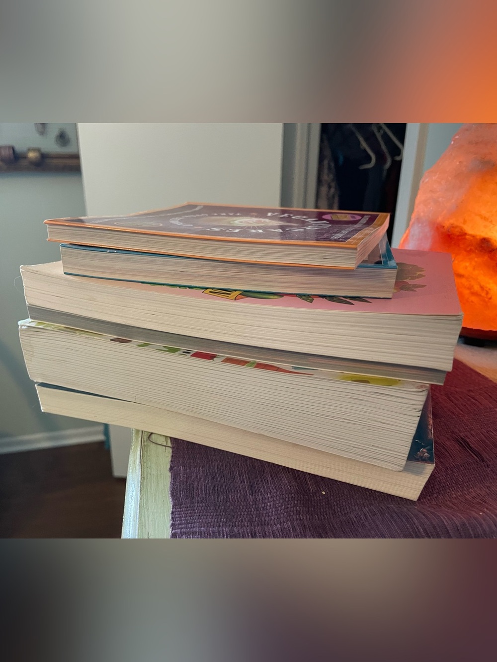 Vegan Planet Cookbook Stack - Multicolor Covers - Picture 2 of 3